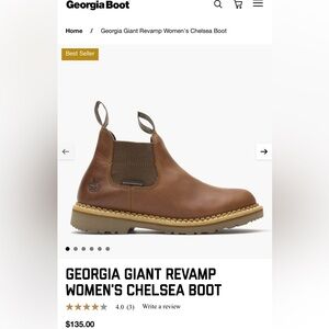 Carhartt Brown Women's Chelsea Boots